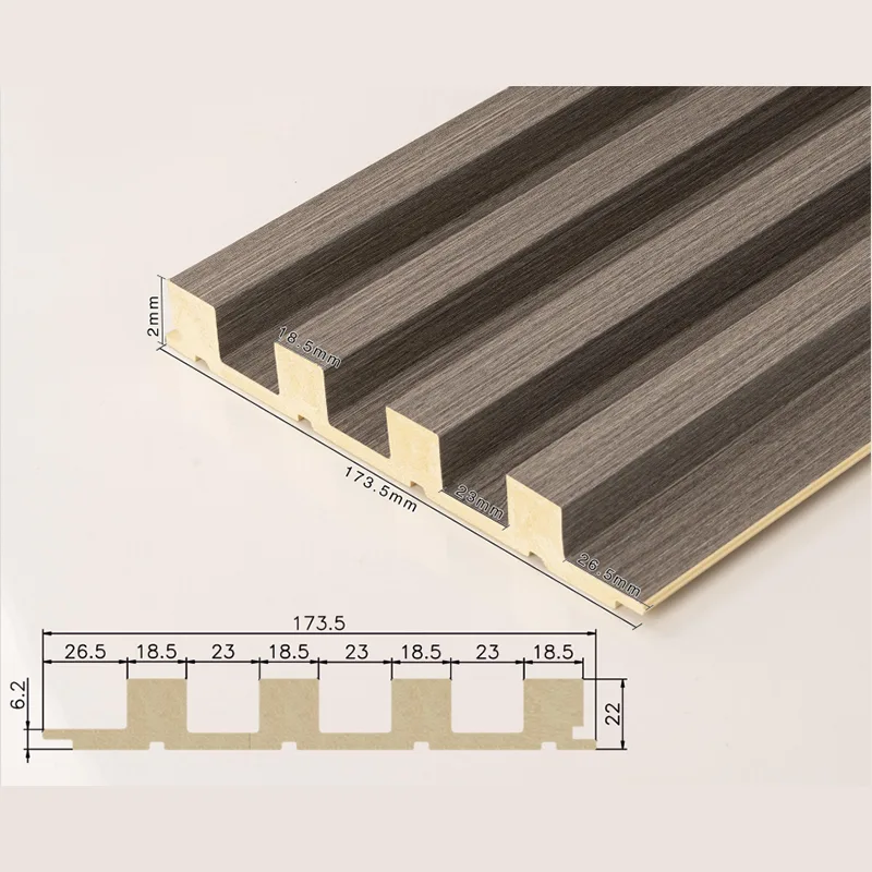 166 پنل فلوت دار 4 شبکه ای جامد